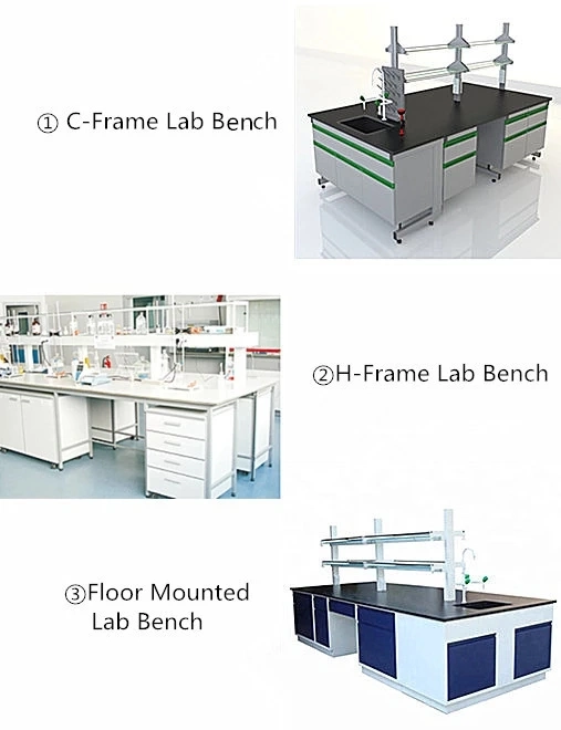 Newest Epoxy Resin Work Top Lab Technician Table Modern PP Work Top